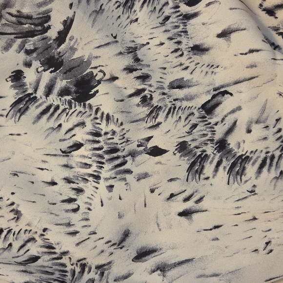 Patterned Top One Shoulder - Picture 3 of 4